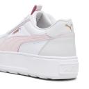 Karmen Rebelle Women's Sneakers in White/Frosty Pink/Feather Gray, Size 5.5 by Puma