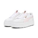 Karmen Rebelle Women's Sneakers in White/Frosty Pink/Feather Gray, Size 5.5 by Puma