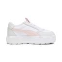 Karmen Rebelle Women's Sneakers in White/Frosty Pink/Feather Gray, Size 5.5 by Puma