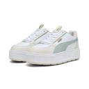 Karmen Rebelle Women's Sneakers in White/Green Fog/Alpine Snow, Size 11 by Puma