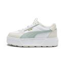 Karmen Rebelle Women's Sneakers in White/Green Fog/Alpine Snow, Size 6.5 by Puma