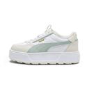 Karmen Rebelle Women's Sneakers in White/Green Fog/Alpine Snow, Size 8 by Puma
