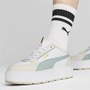 Karmen Rebelle Women's Sneakers in White/Green Fog/Alpine Snow, Size 8 by Puma