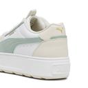 Karmen Rebelle Women's Sneakers in White/Green Fog/Alpine Snow, Size 8 by Puma