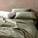 KAS Olive Cotton Sheet Set | Bedding Online | Hali Home Brisbane Homewares Queen