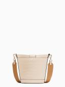 Kate Spade Audrey Croco Embossed Leather Mini Bucket Bag Bare One Size