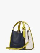 Kate Spade Knott Colorblocked Medium Crossbody Tote Blazer Blue