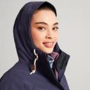Kathmandu Benmore Womens 5in1 Windproof Waterproof Outdoor Hooded Jacket V2 Women's Rain Coat - Purple Indigo Size X-Small - AfterPay & zipPay