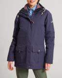 Kathmandu Benmore Womens 5in1 Windproof Waterproof Outdoor Hooded Jacket V2 Women's Rain Coat - Purple Indigo Size X-Small - AfterPay & zipPay