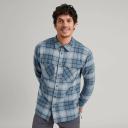 Kathmandu Carrillon HF Men's Long Sleeve Shirt | Blue/Black - S