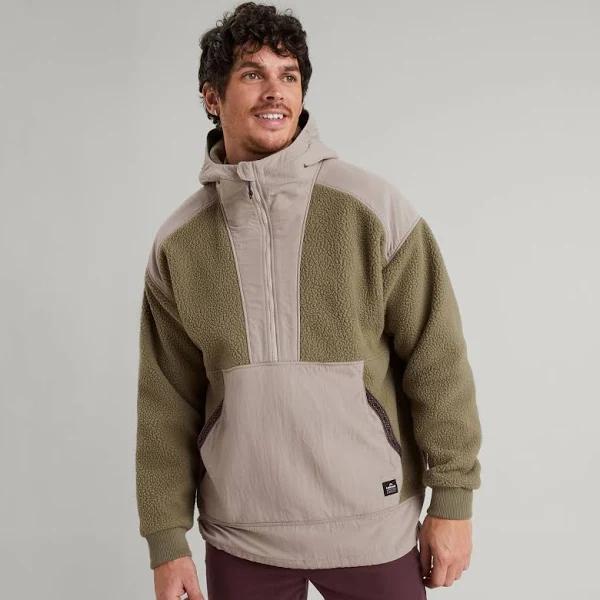 Kathmandu Co-Z High Pile Men's Pullover | green/neutral - M