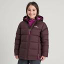 Kathmandu Epiq Girls' Down Jacket | Brown Puffer Jacket - 8yrs