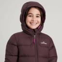 Kathmandu Epiq Girls' Down Jacket | Brown Puffer Jacket - 8yrs