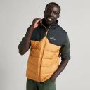 Kathmandu Epiq Men's 600 Fill Down Vest | Yellow/Black Puffer Vest - XS