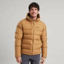 Kathmandu Epiq Men's 600 Fill Hooded Down Jacket | Brown Puffer Jacket - L