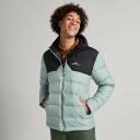 Kathmandu Epiq Men's 600 Fill Hooded Down Jacket | Green/Black Puffer Jacket - XL