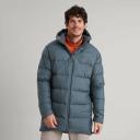 Kathmandu Epiq Men's Longline Down Coat | Blue Puffer Jacket - L