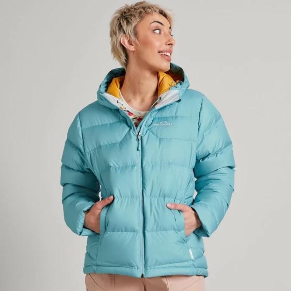 Kathmandu Epiq Women's 600 Fill Down Jacket | Blue Puffer Jacket - 10
