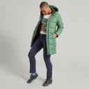 Kathmandu Epiq Women's Longline Down Coat | Green Puffer Jacket - 8