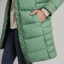 Kathmandu Epiq Women's Longline Down Coat | Green Puffer Jacket - 8