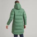 Kathmandu Epiq Women's Longline Down Coat | Green Puffer Jacket - 8