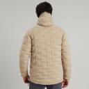 Kathmandu Federate Men's Stretch Hooded Down Jacket | Green Puffer Jacket - M