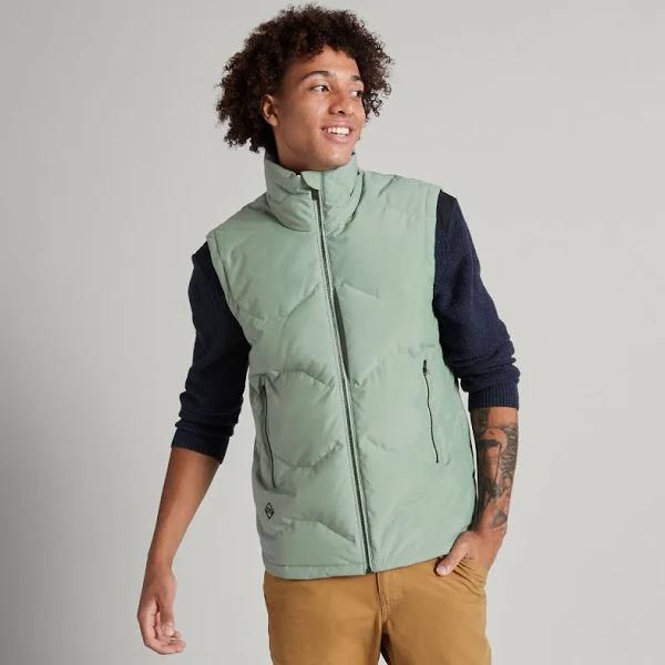 Kathmandu Frisco x Men's Down Vest | Green Puffer Vest - XL