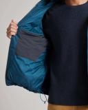Kathmandu Frisco x Men's Hooded Down Jacket | Blue Puffer Jacket - M