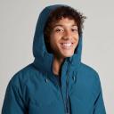 Kathmandu Frisco x Men's Hooded Down Jacket | Blue Puffer Jacket - M