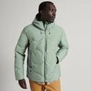 Kathmandu Frisco x Men's Hooded Down Jacket | Green Puffer Jacket - M