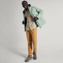 Kathmandu Frisco x Men's Hooded Down Jacket | Green Puffer Jacket - M