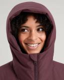 Kathmandu Frisco x Women's Hooded Down Jacket | Brown Puffer Jacket - 14