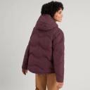 Kathmandu Frisco x Women's Hooded Down Jacket | Brown Puffer Jacket - 6