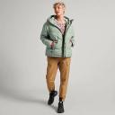Kathmandu Frisco x Women's Hooded Down Jacket | Green Puffer Jacket - 16