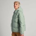 Kathmandu Frisco x Women's Hooded Down Jacket | Green Puffer Jacket - 16