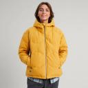 Kathmandu Frisco x Women's Hooded Down Jacket | Mustard Yellow Puffer Jacket - 6