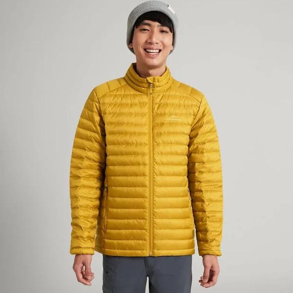 Kathmandu Heli Men's 600 Fill Lightweight Down Jacket | Yellow Puffer Jacket - XXL