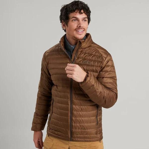 Kathmandu Heli R Men's Down Jacket | Brown Puffer Jacket - XS
