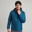 Kathmandu Heli R Men's Hooded Down Jacket | Blue Puffer Jacket - M