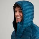 Kathmandu Heli R Men's Hooded Down Jacket | Blue Puffer Jacket - M