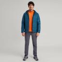 Kathmandu Heli R Men's Hooded Down Jacket | Blue Puffer Jacket - M