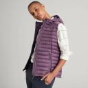 Kathmandu Heli Women's 600 Fill Hooded Lightweight Down Vest | Purple Puffer Vest - 6