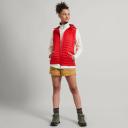 Kathmandu Heli Women's 600 Fill Hooded Lightweight Down Vest | Red Puffer Vest - 16