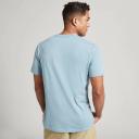 Kathmandu Horizon Print Men's Short Sleeve Tee | Blue - M