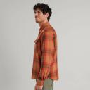 Kathmandu Huntly Men's Long Sleeve Shirt | Brown/Orange - XL