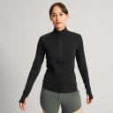 Kathmandu KMDAction Women's Long Sleeve Quarter Zip Top | Black - 12