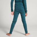 Kathmandu KMDCore Kids' Unisex Long Johns Pants | Blue/Green - 2yrs