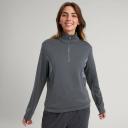 Kathmandu Ohoka Women's Fleece Pullover | Grey/Light Blue - XXS