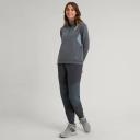 Kathmandu Ohoka Women's Fleece Pullover | Grey/Light Blue - XXS