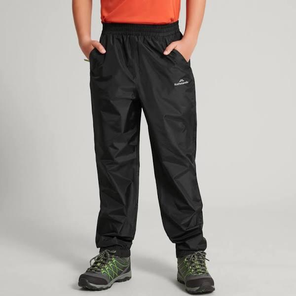 Kathmandu Pocket-it Two Layer Rain Pants | Black - 10yrs